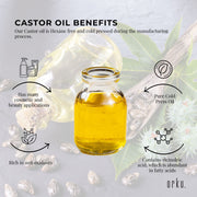 100ml Castor Oil - Hexane Free Cold Pressed Virgin Skin Hair Care-3
