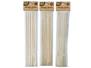 Asst Craft Wood Dowels 30.5Cm