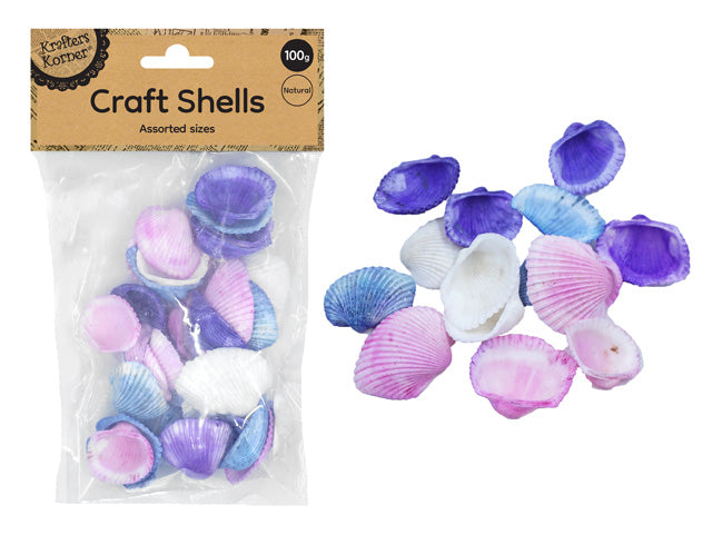 Clam Shells - Coloured 100G - My Local Bargains Coloured Clam Shells ...
