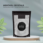 Menthol Crystals - Pharmaceutical Grade L-Menthol Mint Flakes C10H200-1
