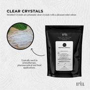 100g Menthol Crystals - Pharmaceutical Grade L-Menthol Mint Flakes C10H200-2