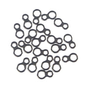 Swimerz 225kg Solid Double Rings, 17mm, 20 pack-0