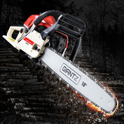 Giantz Chainsaw Petrol 75CC 18" Bar Commercial E-Start Pruning Chain Saw,Giantz Chainsaw Petrol 52CC 20" Bar Commercial E-Start Pruning Chain Saw 5.2HP-0