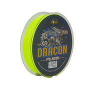 Samdely Dracon X8 Braid, Yellow, #0.8, 10lb, 300Mtr-0