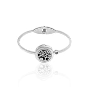 Tree Essential Oil Diffuser Bangle FBR044SR-0