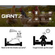 Giantz Automatic Chicken Coop Door Opener-2