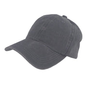 BSTC 6-Panel Baseball Cap, Distressed Cotton, Grey-0