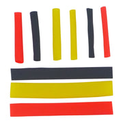 Swimerz Assist Hook Sleeves, Yellow, 50mmL X 3mmD, Qty 15-1