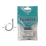 Swimerz 5/0 Heavy Duty Jigging Hooks 10 pack-2