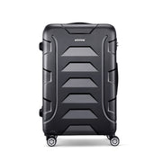 Wanderlite 28 Inch Luggage with TSA Lock Spinner Travel Suitcase Carry On Hard Shell Luggage Case Black-2