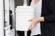 4.5L white fermentation pot