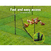 i.Pet Chicken Fence Electric 50Mx125CM Poultry Netting-4