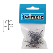 Swimerz Striker Trebles Size 4, 12 pack-1