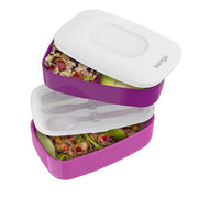 3 x Bentgo All-In-One Lunch Box Container Storage Purple-0