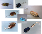 Vike 1/2 oz Skirted Microjig in Candy Craw-3