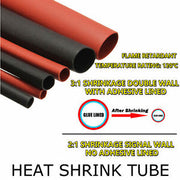 6MM-50MM Heat Shrink Tubing Shrink Wrap Sleeve Car Cable Wire Insulation Connect