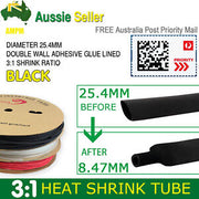 3:1 Heat Shrink Tube Wire Shrink Wrap Glue Lined Watertight Corrosion Resistant