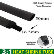 6MM-50MM Heat Shrink Tubing Shrink Wrap Sleeve Car Cable Wire Insulation Connect