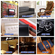 Marine Vinyl Faux Leather Fabric Home Auto Seat Sofa Upholstery Mildew Resistant