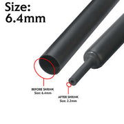 3 Meters Heat Shrink Tube 3:1 Shrink Wraps Inner Adhesive Layer Wire Insulation