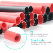 6.4mm-25.4mm Heat Shrink Tubing Cable Sleeve Adhesive Lined 3:1 Ratio Quick Wrap