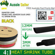 3:1/4:1 Glue Lined Heat Shrink Tubing Cable Shrink Wrap Wire Insulation Sleeving