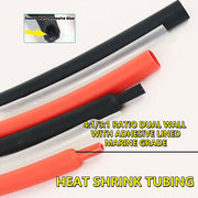 3:1/4:1 Glue Lined Heat Shrink Tubing Cable Shrink Wrap Wire Insulation Sleeving