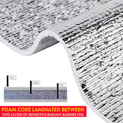 4mm Foam Insulation Reflective Heat Radiant Barrier Double-Face Foil Waterproof