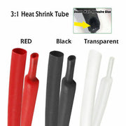 3:1 Heat Shrink Tubing Adhesive Lined Electrical Insulating Wire Cable Connector