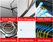 3 Meters Heat Shrink Tube 3:1 Shrink Wraps Inner Adhesive Layer Wire Insulation