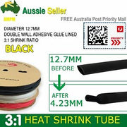 3:1/4:1 Glue Lined Heat Shrink Tubing Cable Shrink Wrap Wire Insulation Sleeving