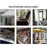 600D Waterproof Canvas Fabric Outdoor Canopy Tent Awning Sew Material UV Protect